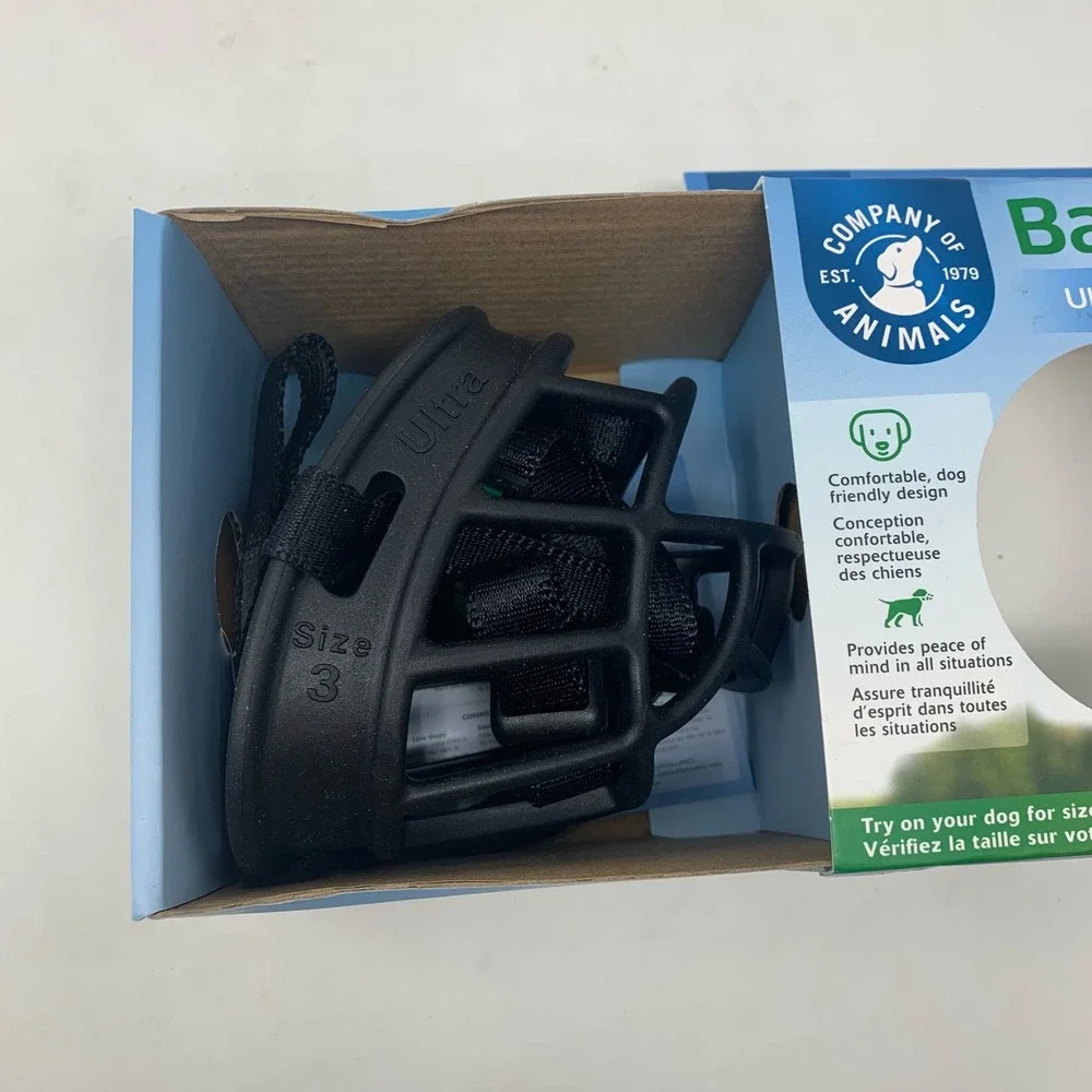 Baskerville Ultra Muzzle for Dogs Size 3